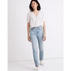 Madewell The Perfect Vintage Full Length Jean in Fenton Wash, Size 33